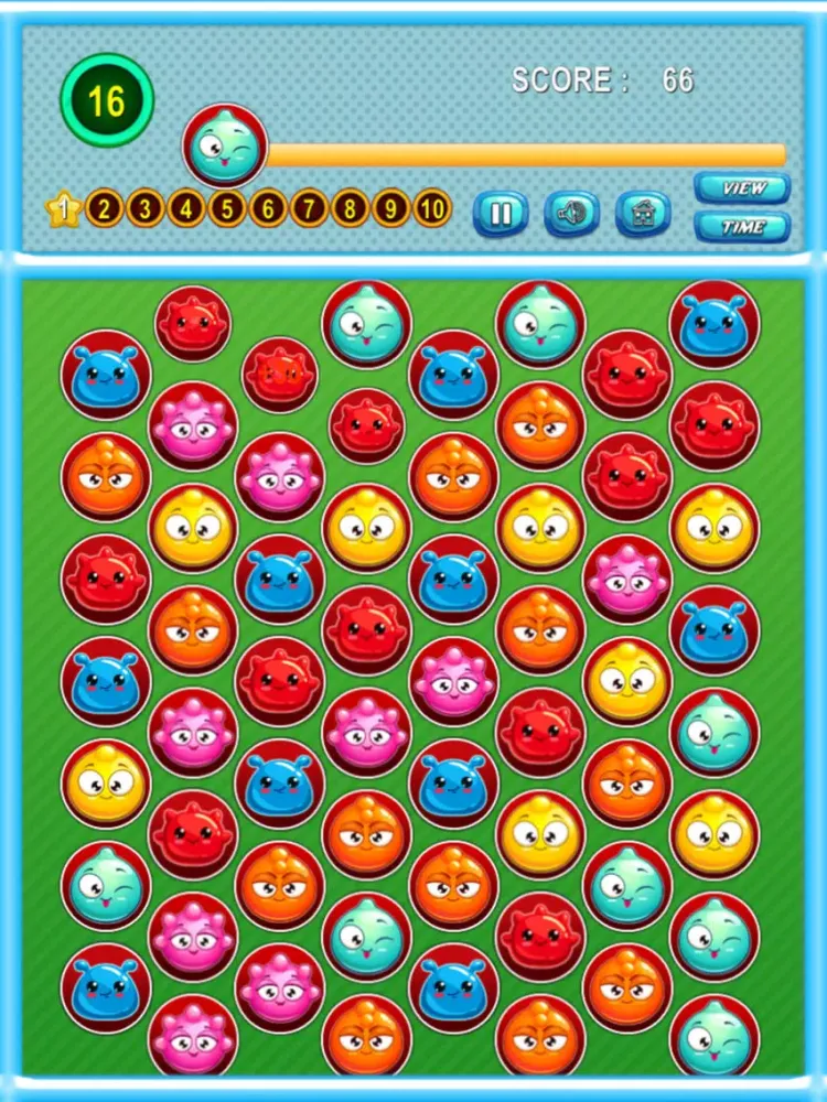 Capturas de pantalla de Juicy Jelly Happy Fruit Match iPad 
