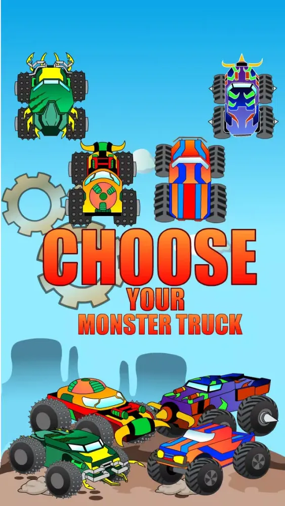 Ảnh chụp màn hình của Legends of the Monster Truck Offroad World