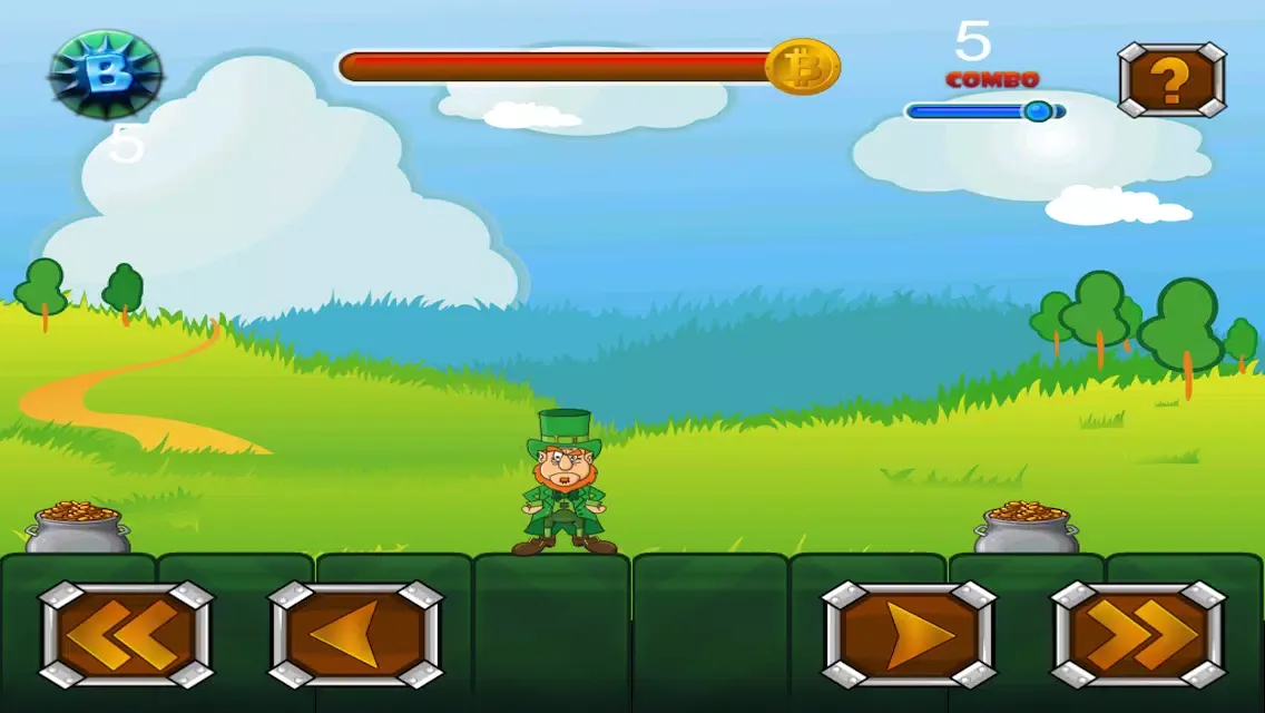 Ảnh chụp màn hình của Leprechaun Pot of Gold Mayhem