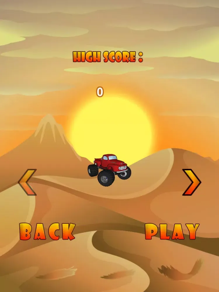 Capturas de tela do Monster Truck Offroad Destruction: Nitro Speed Race iPad 