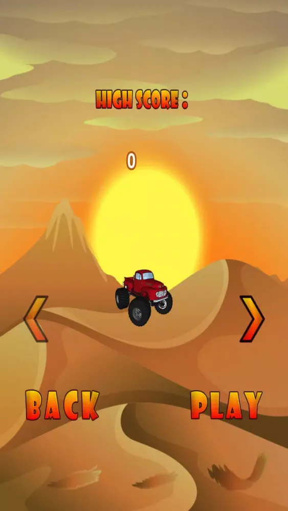 Capturas de tela do Monster Truck Offroad Destruction: Nitro Speed Race