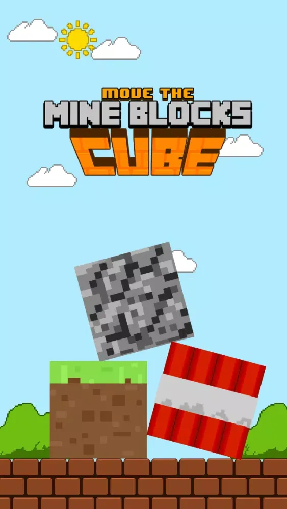 Tangkapan skrin Move the Earth Mine Block Cubes