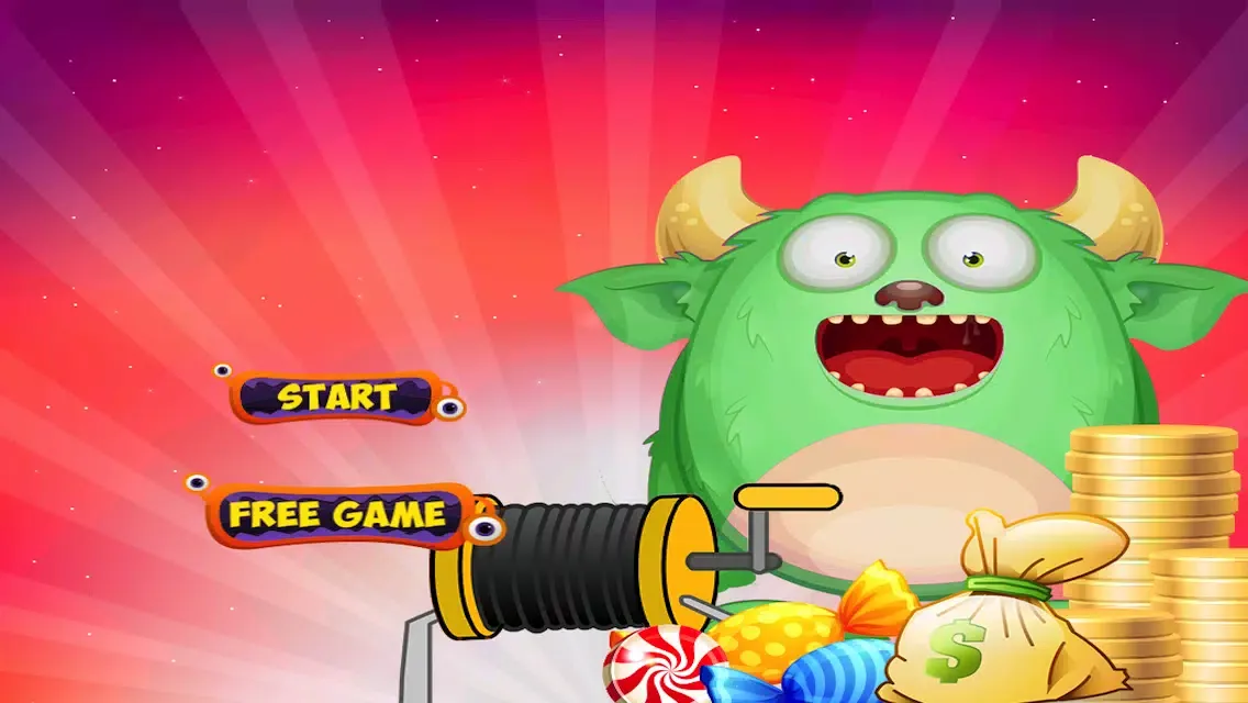 Tangkapan layar Pet Mighty Monster Lollipop Grab
