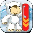 Polar Bear Snowboarding Champions: Crazy Winter Racer