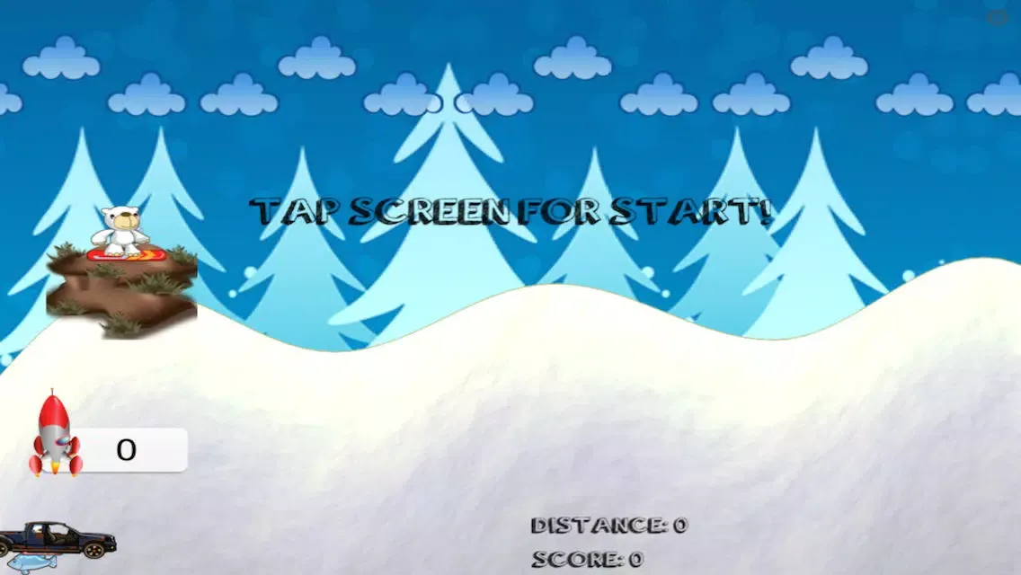 Screenshot di Polar Bear Snowboarding Champions: Crazy Winter Racer