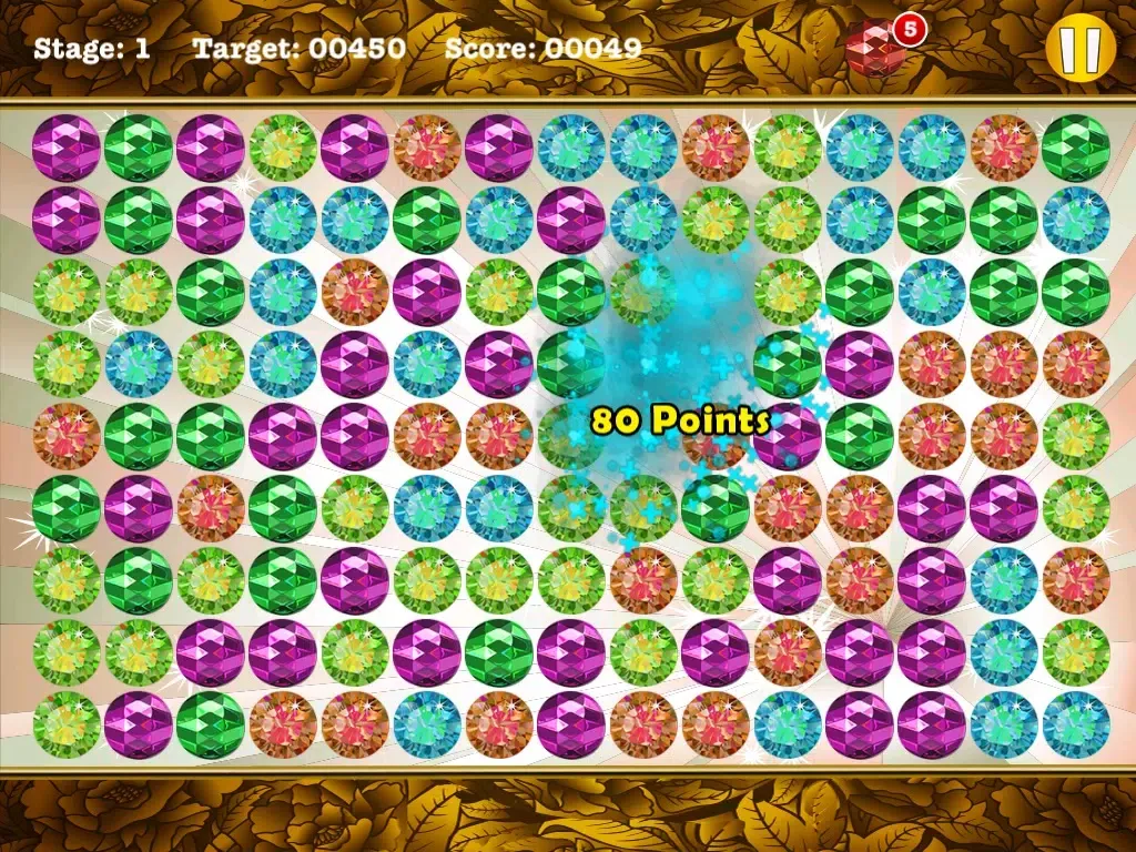 Captures d'écran de Jewel Pop: Ultimate Match Game iPad 