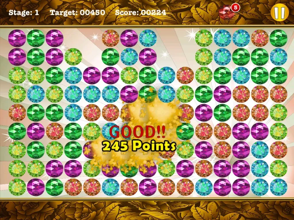 Captures d'écran de Jewel Pop: Ultimate Match Game iPad 