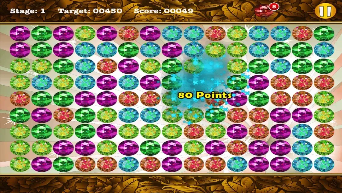 Captures d'écran de Jewel Pop: Ultimate Match Game