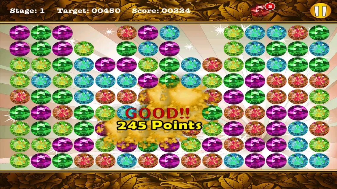 Captures d'écran de Jewel Pop: Ultimate Match Game
