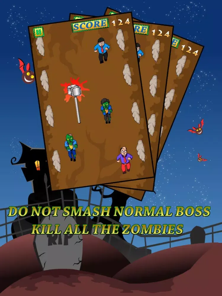 تصاویر Smash and Kill Your Zombie Boss: Beat the Revolution iPad 