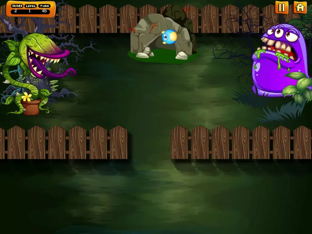 Capturas de pantalla de Tiny Angry Monster Flick Shooter iPad 