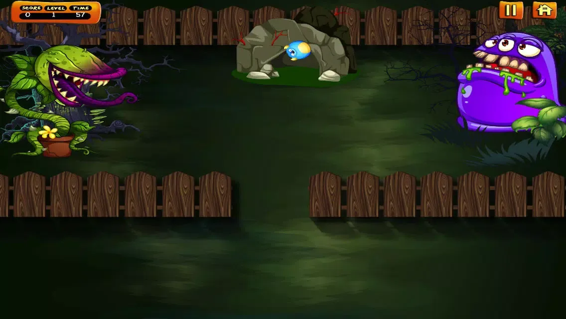 Capturas de pantalla de Tiny Angry Monster Flick Shooter