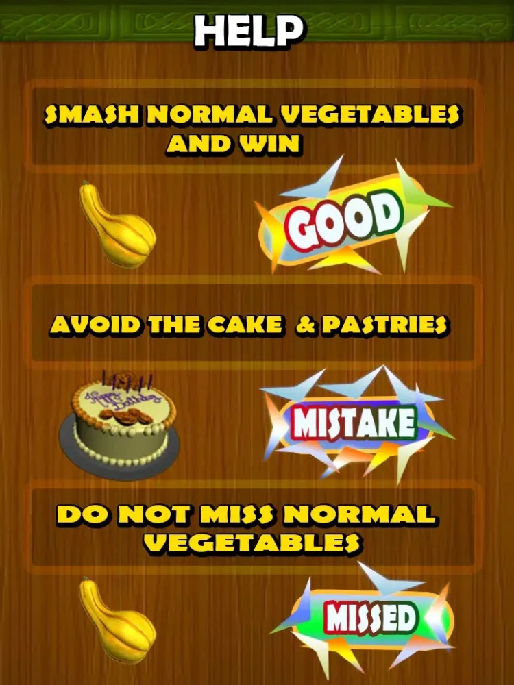 Veggie Smash Mania iPad  Screenshots