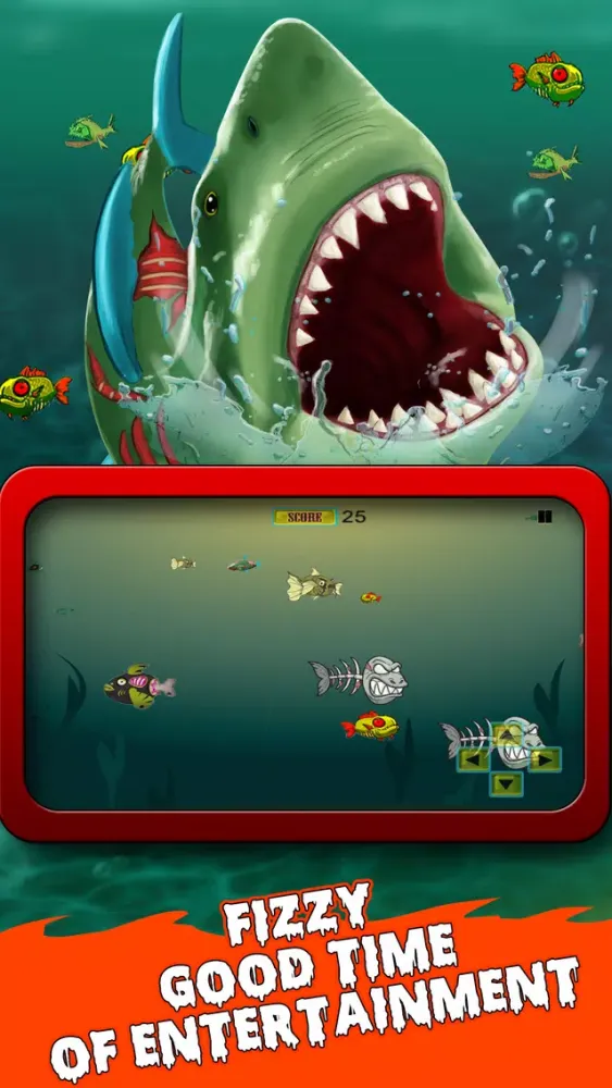 Zombie Mega Shark Attack: Big Fish Revenge Ekran Görüntüleri