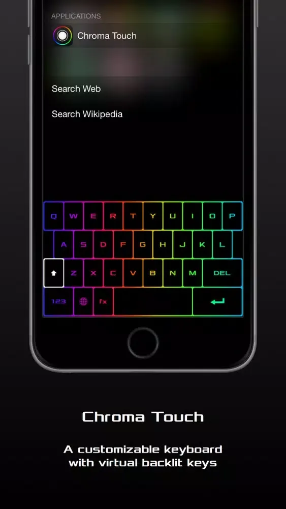 Chroma Touch - Custom Keyboard स्क्रीनशॉट