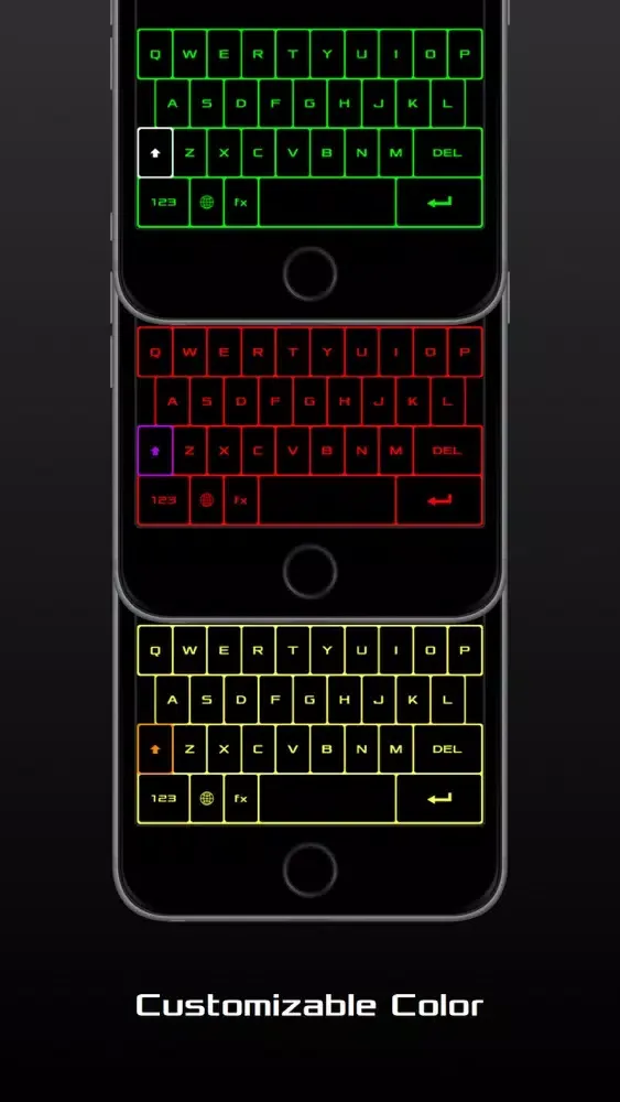 Chroma Touch - Custom Keyboard स्क्रीनशॉट