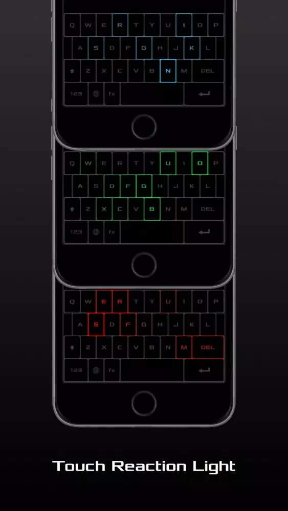 Chroma Touch - Custom Keyboard स्क्रीनशॉट