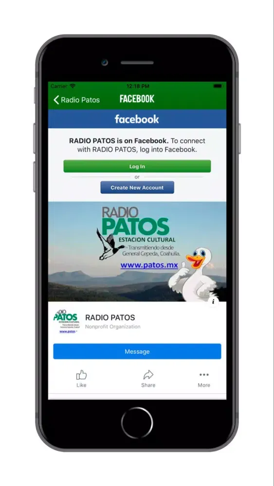 Capturas de pantalla de Radio Patos