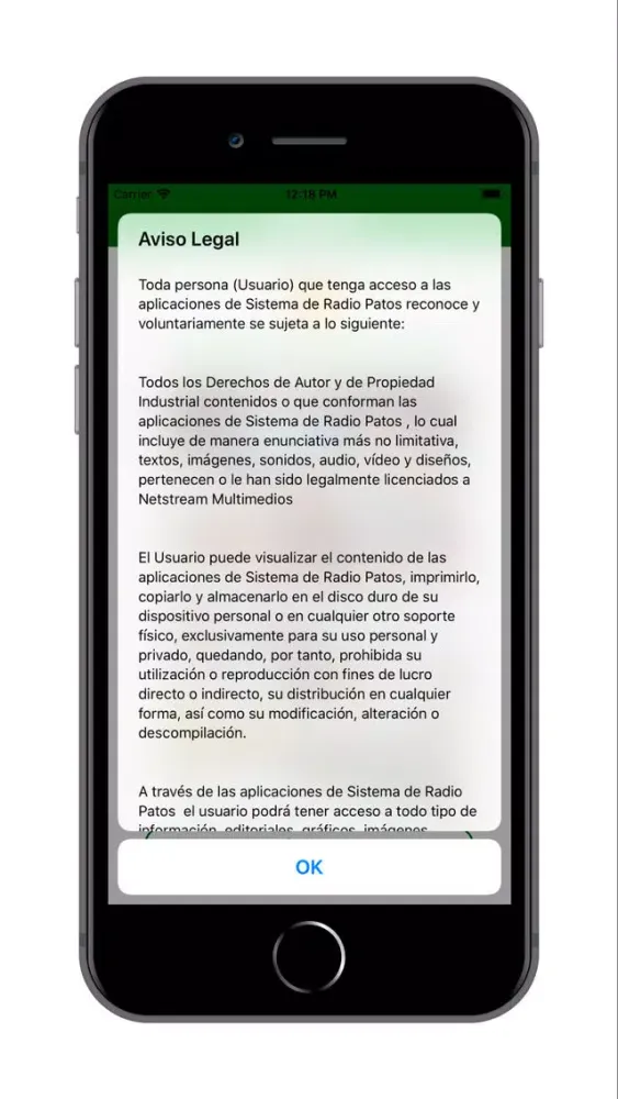 Capturas de pantalla de Radio Patos