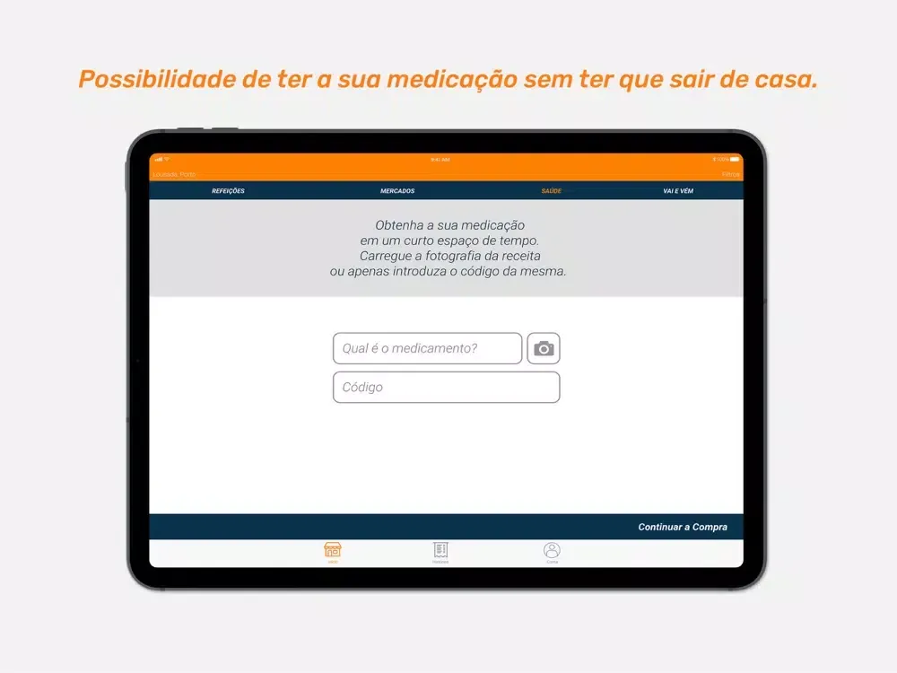 Capturas de tela do Mowe Portugal iPad 
