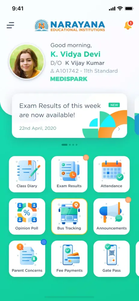 nConnect Parent স্ক্রিনশট