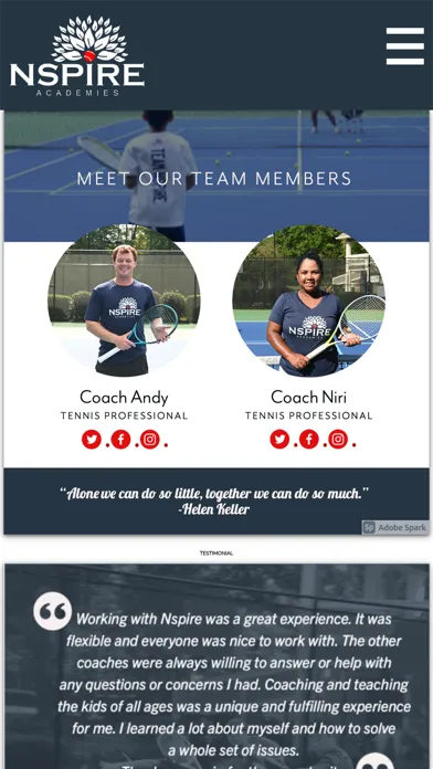 تصاویر Nspire Tennis