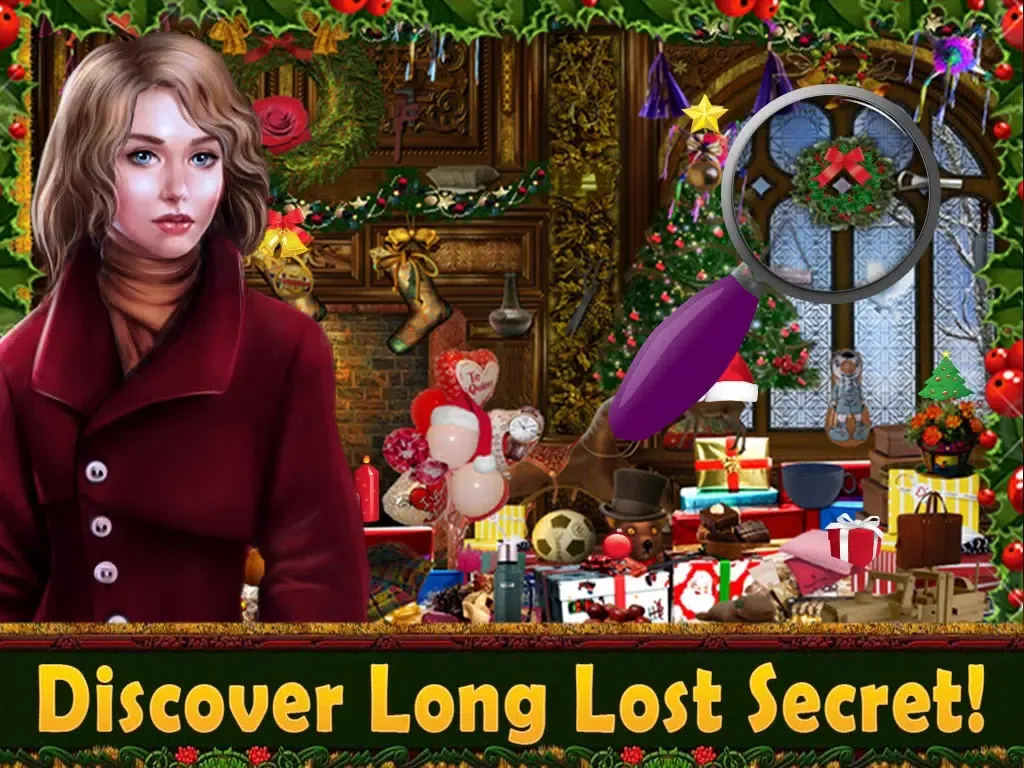Christmas Gems Hidden Object iPad 应用截图