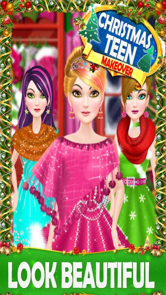 Christmas Teen Makeover Salon स्क्रीनशॉट