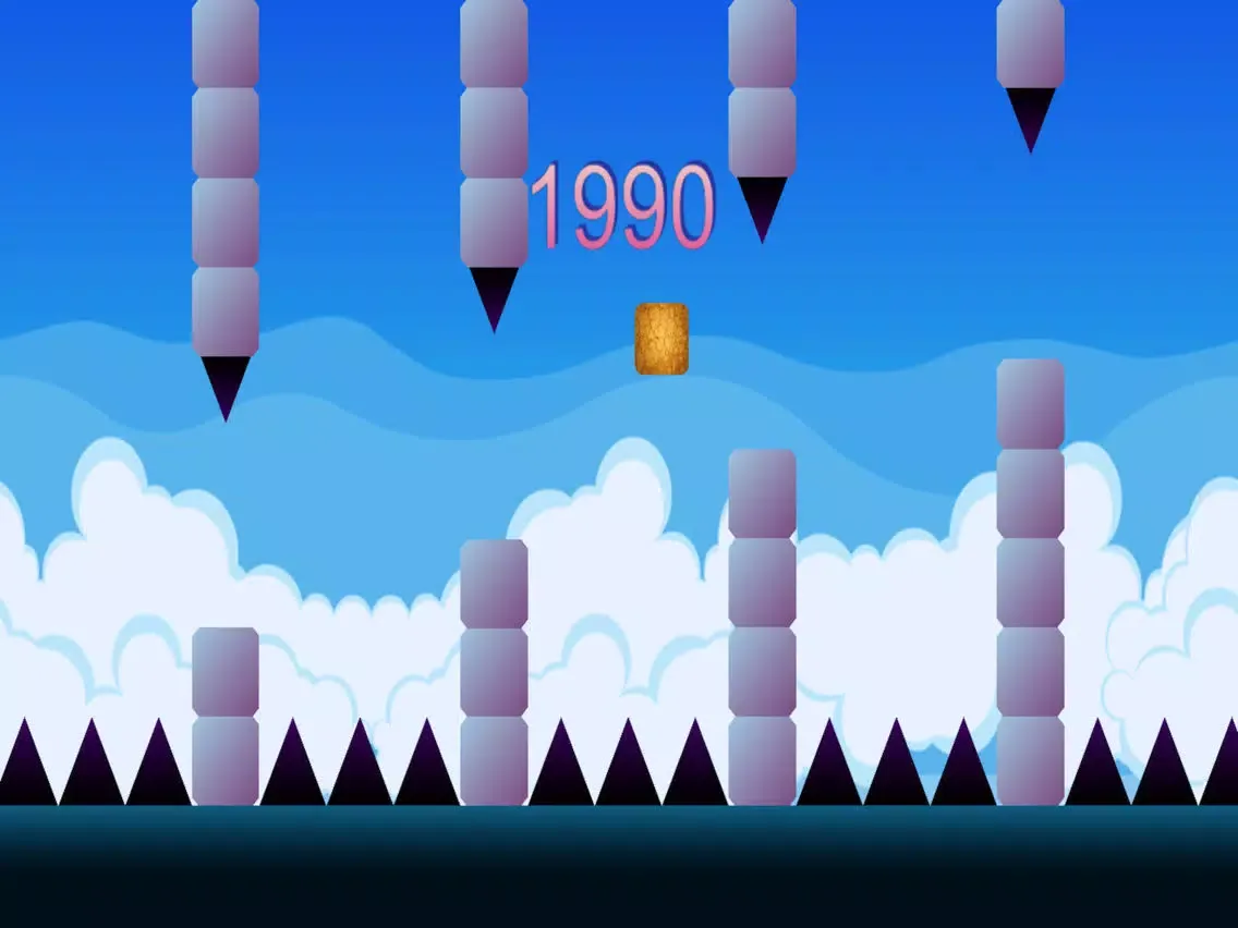 Tangkapan skrin Dangerous Dash iPad 