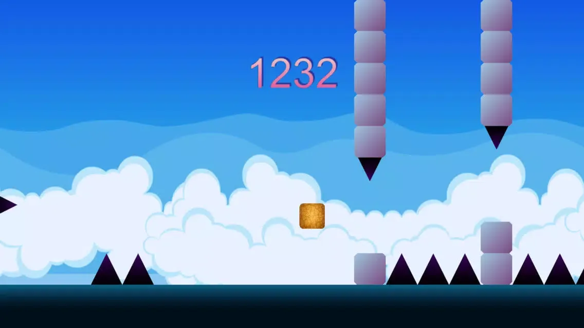 Tangkapan skrin Dangerous Dash