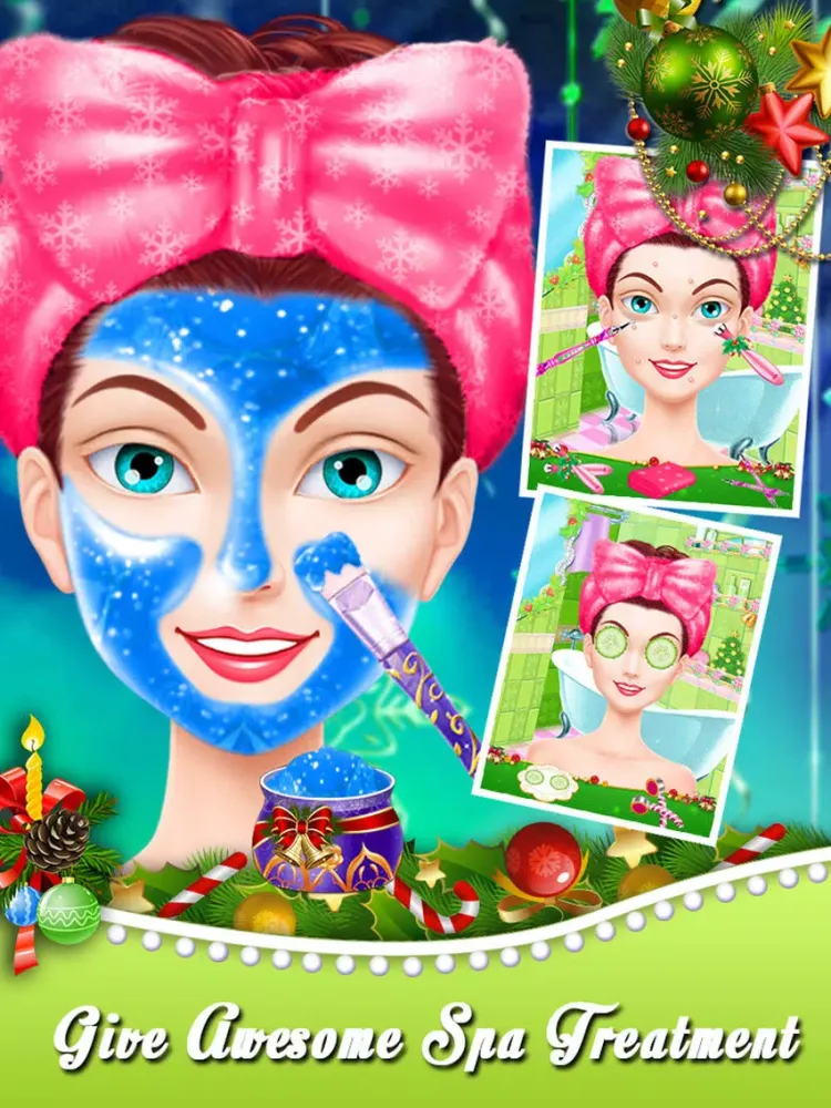 Capturas de pantalla de Dolly Christmas Salon Parlour iPad 