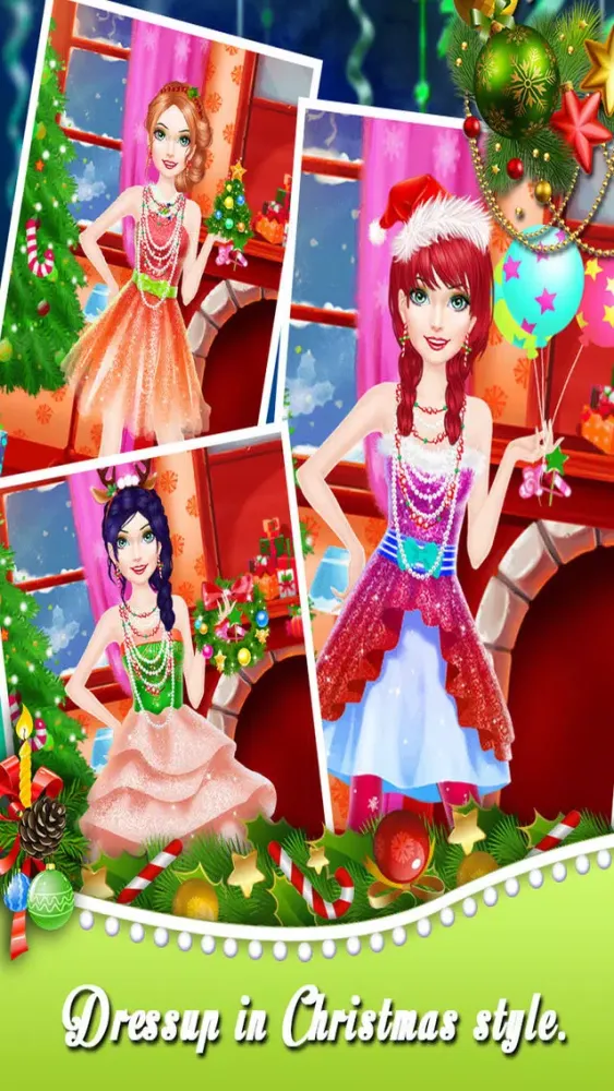 Capturas de pantalla de Dolly Christmas Salon Parlour