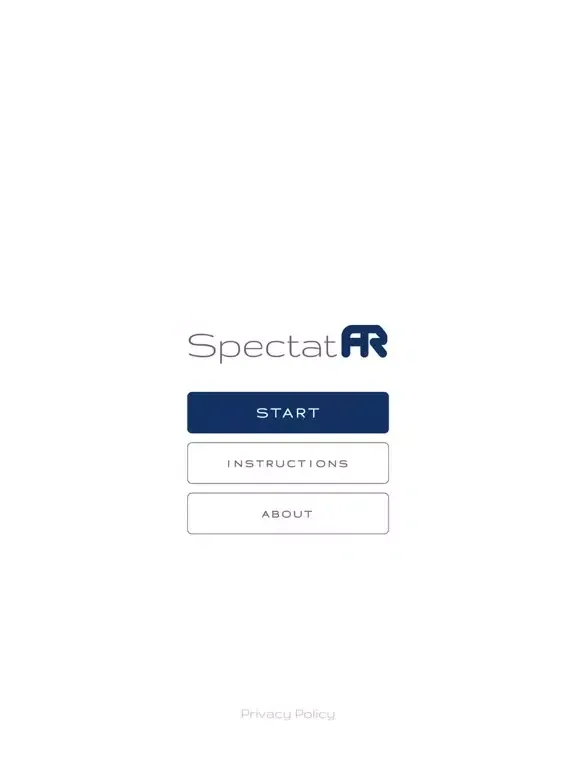SpectatAR™ iPad  Screenshots