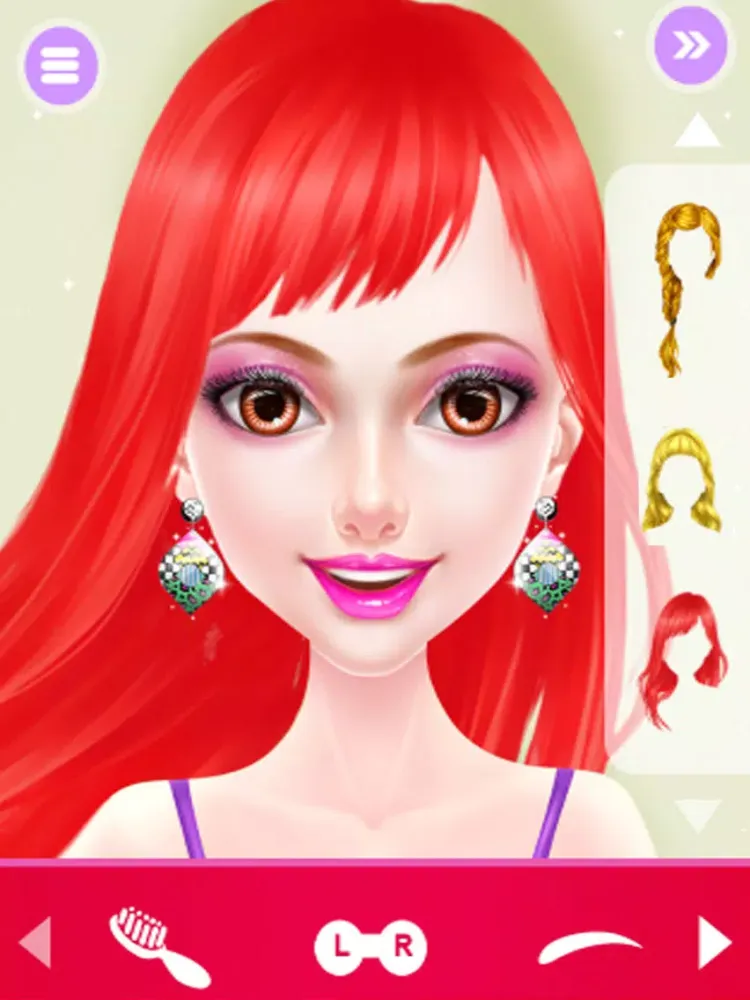 Capturas de pantalla de Amy's First Crush Makeover and Makeup iPad 
