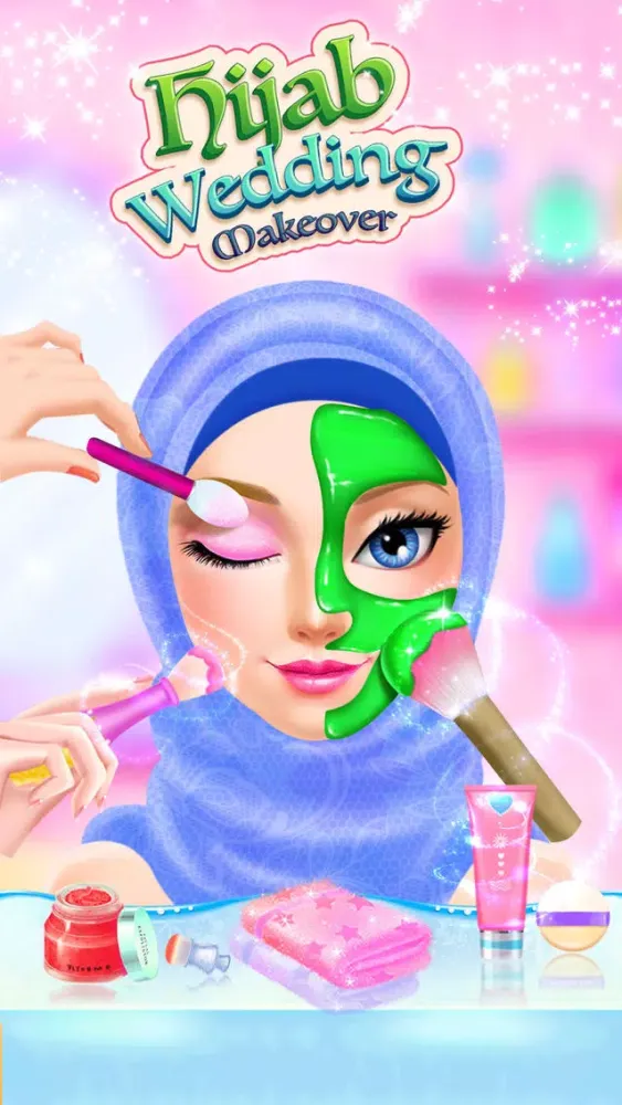 Ảnh chụp màn hình của Hijab Wedding Makeover New