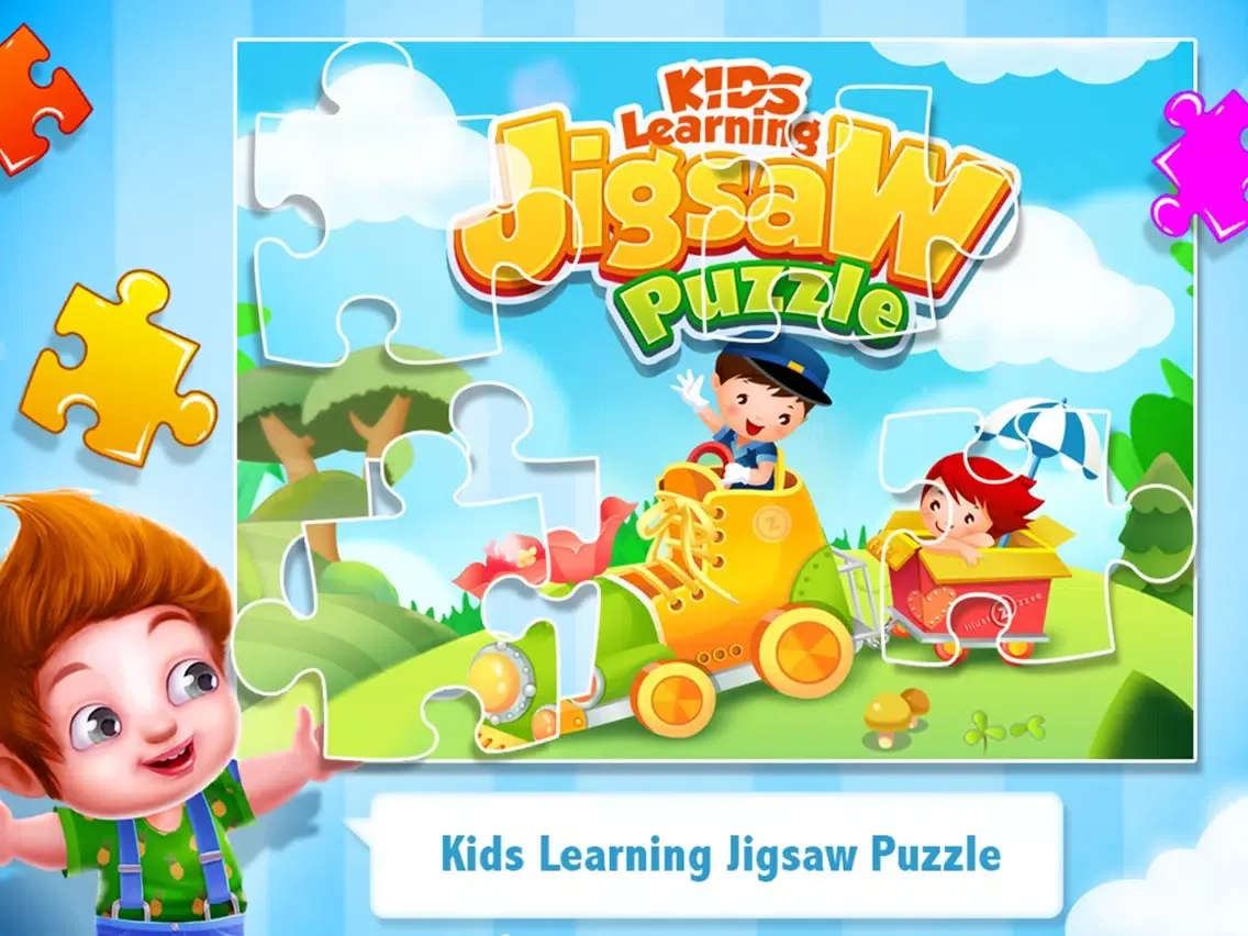 ภาพหน้าจอของ Kids Learning Jigsaw Puzzle iPad 