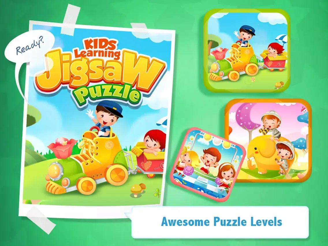 ภาพหน้าจอของ Kids Learning Jigsaw Puzzle iPad 