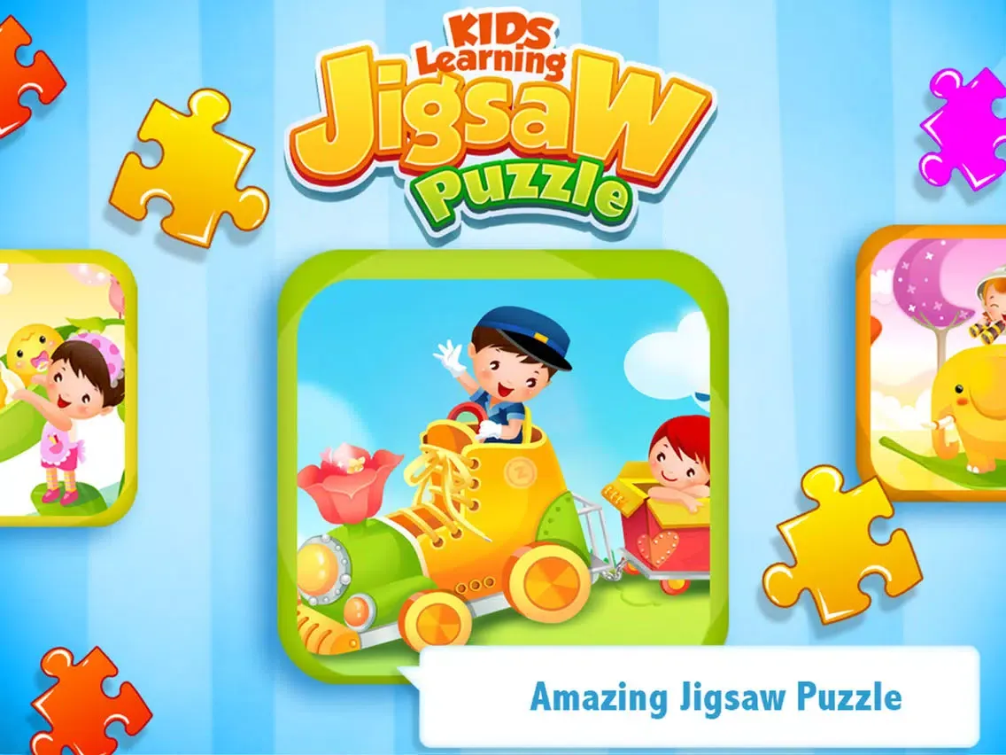 ภาพหน้าจอของ Kids Learning Jigsaw Puzzle iPad 