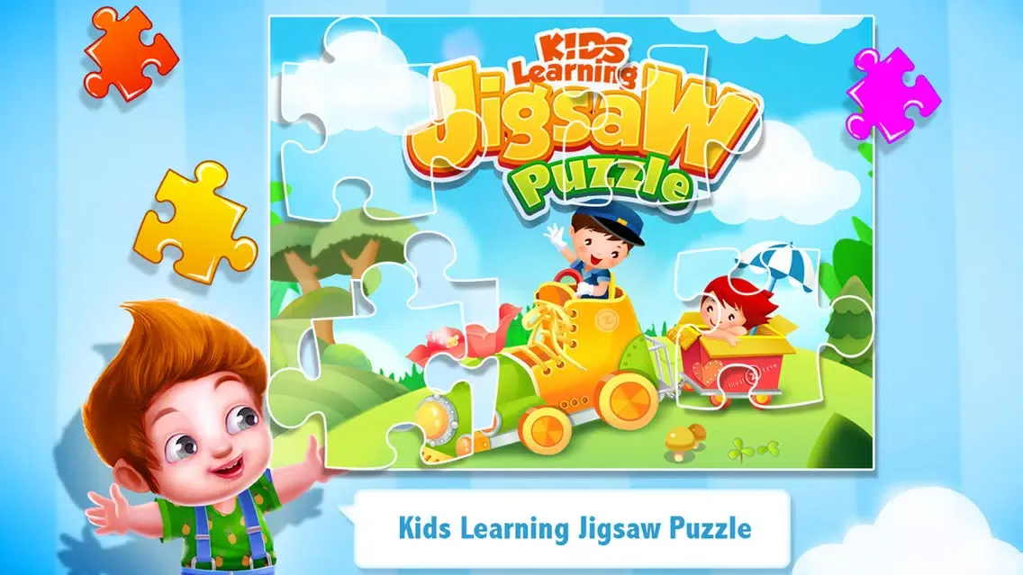 ภาพหน้าจอของ Kids Learning Jigsaw Puzzle