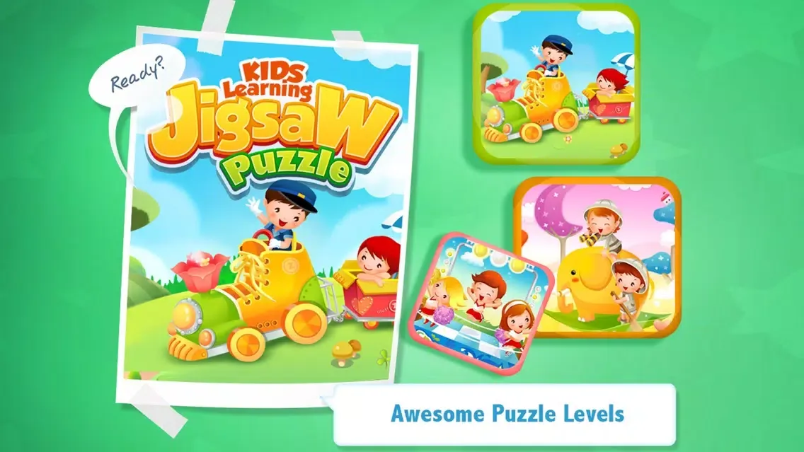 ภาพหน้าจอของ Kids Learning Jigsaw Puzzle