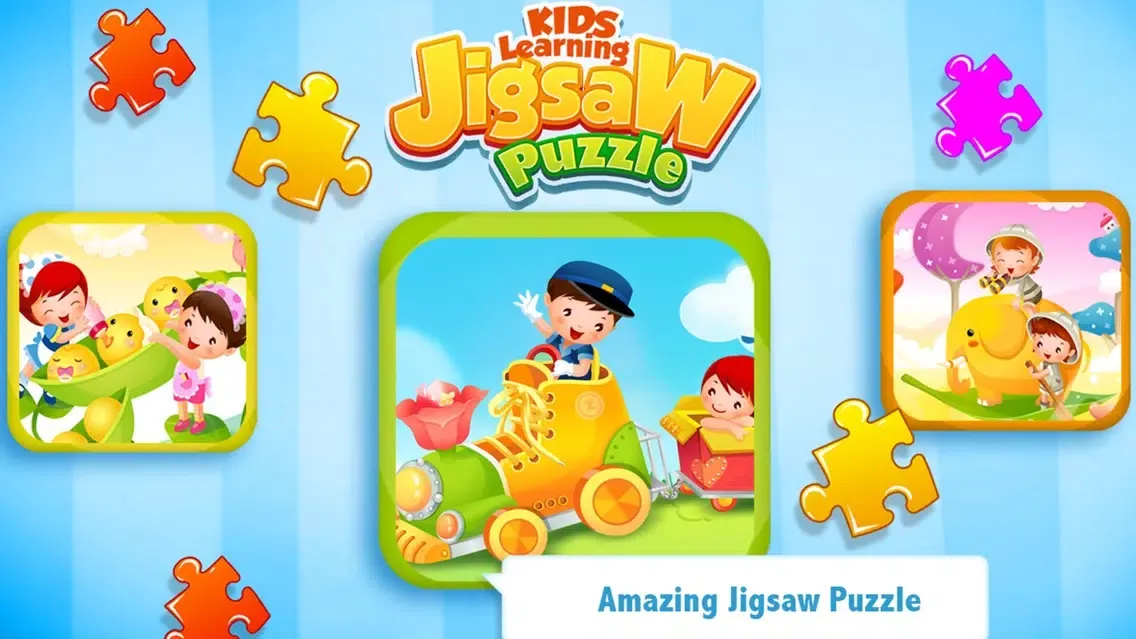 ภาพหน้าจอของ Kids Learning Jigsaw Puzzle