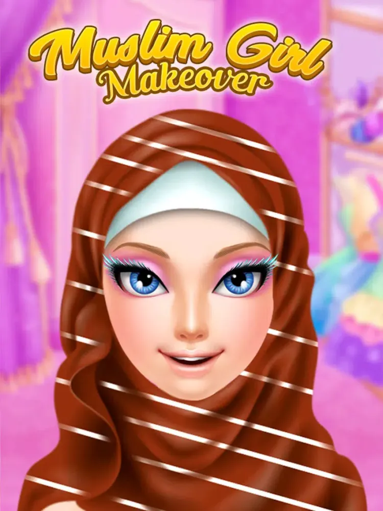 Tangkapan skrin Muslim Girl Makeover New iPad 
