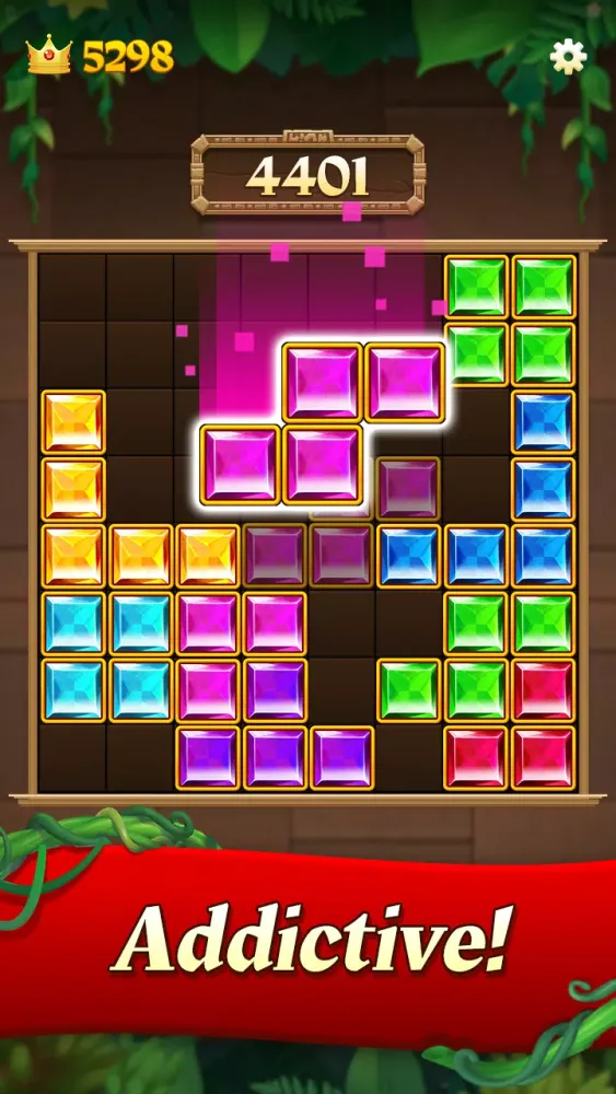 Ảnh chụp màn hình của Gem Block Puzzle