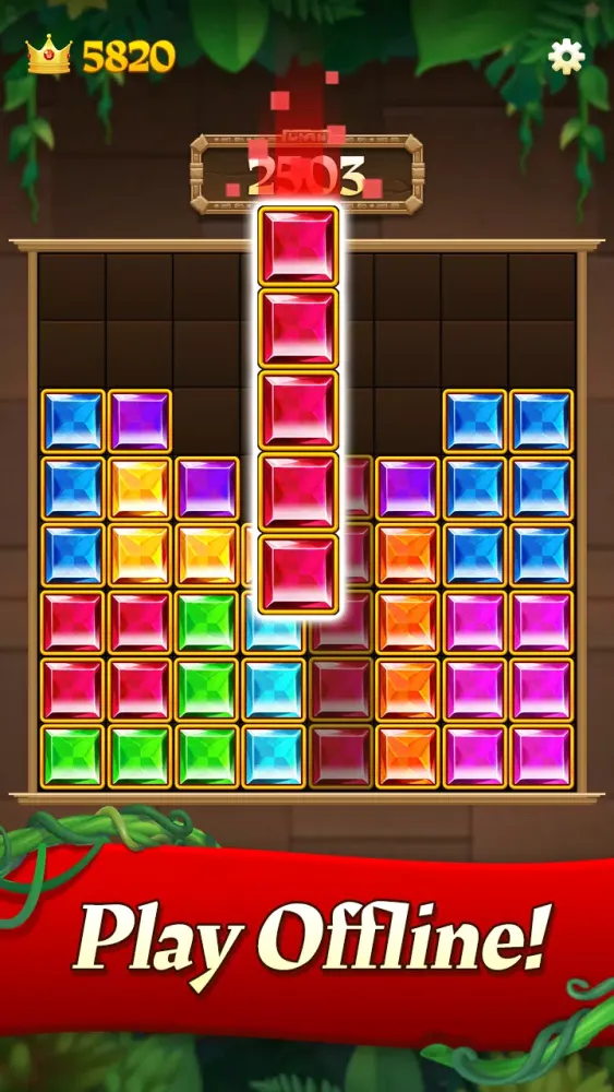 Ảnh chụp màn hình của Gem Block Puzzle