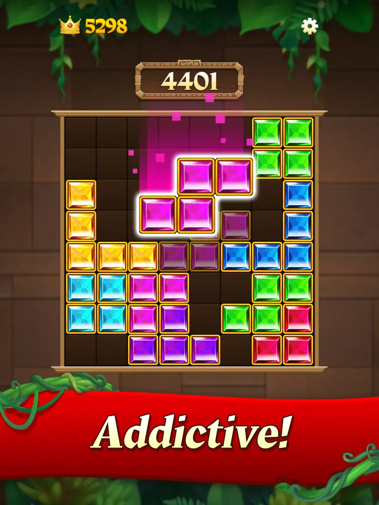 Ảnh chụp màn hình của Gem Block Puzzle
