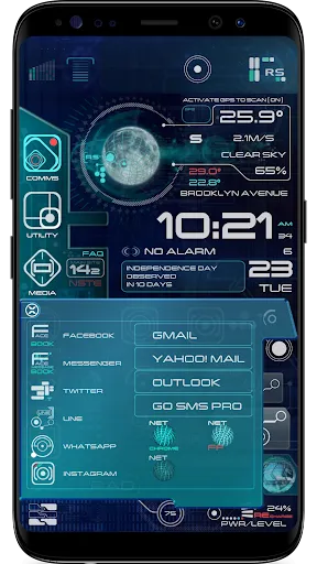 Ảnh chụp màn hình của TREK: Total Launcher Theme