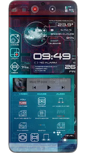 Ảnh chụp màn hình của TREK: Total Launcher Theme