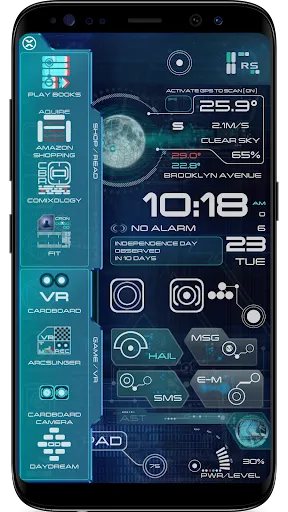 Ảnh chụp màn hình của TREK: Total Launcher Theme