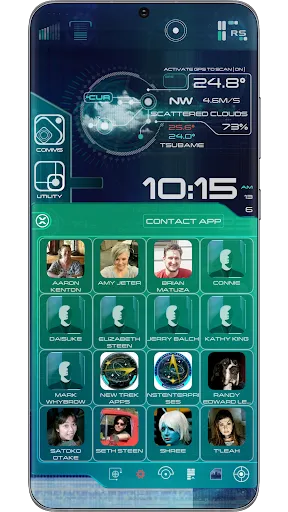 Ảnh chụp màn hình của TREK: Total Launcher Theme