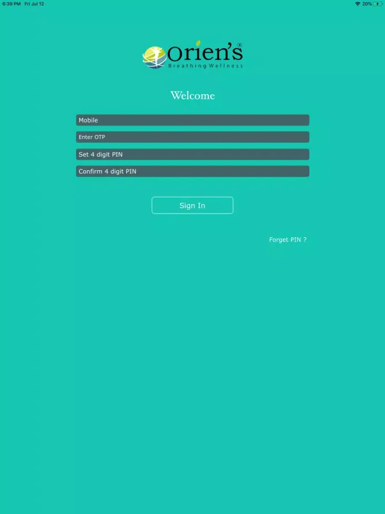 Capturas de tela do AppyHome Oriens iPad 